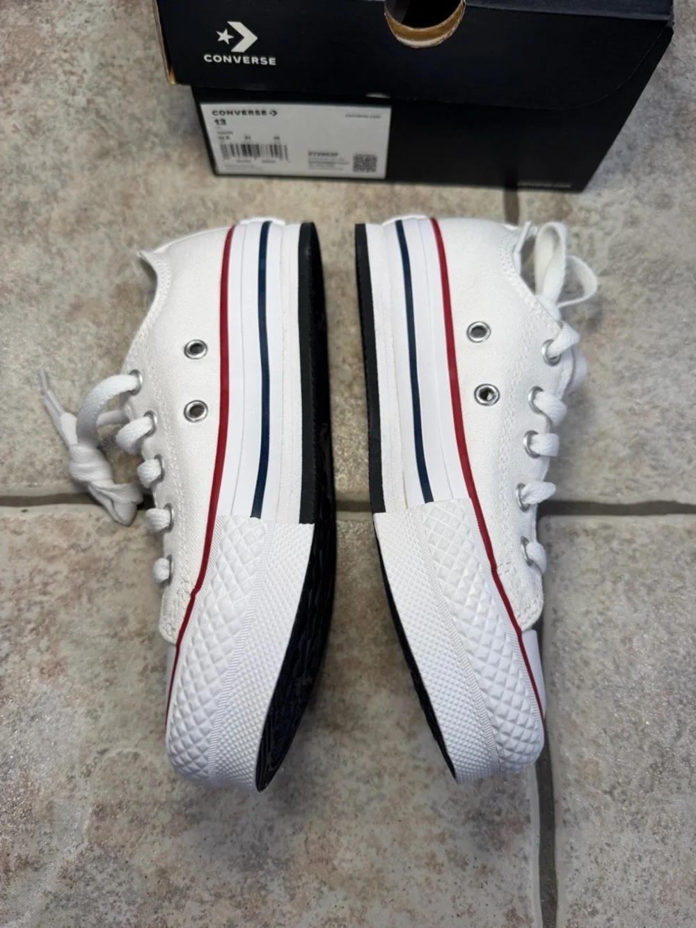 Chuck Taylor All Star EVA Lift Platform Canvas 13 us youth